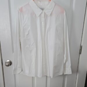 Kim Rogers Crisp White Blouse